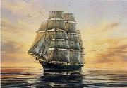 unknow artist Seascape, boats, ships and warships. 110 oil painting picture wholesale
